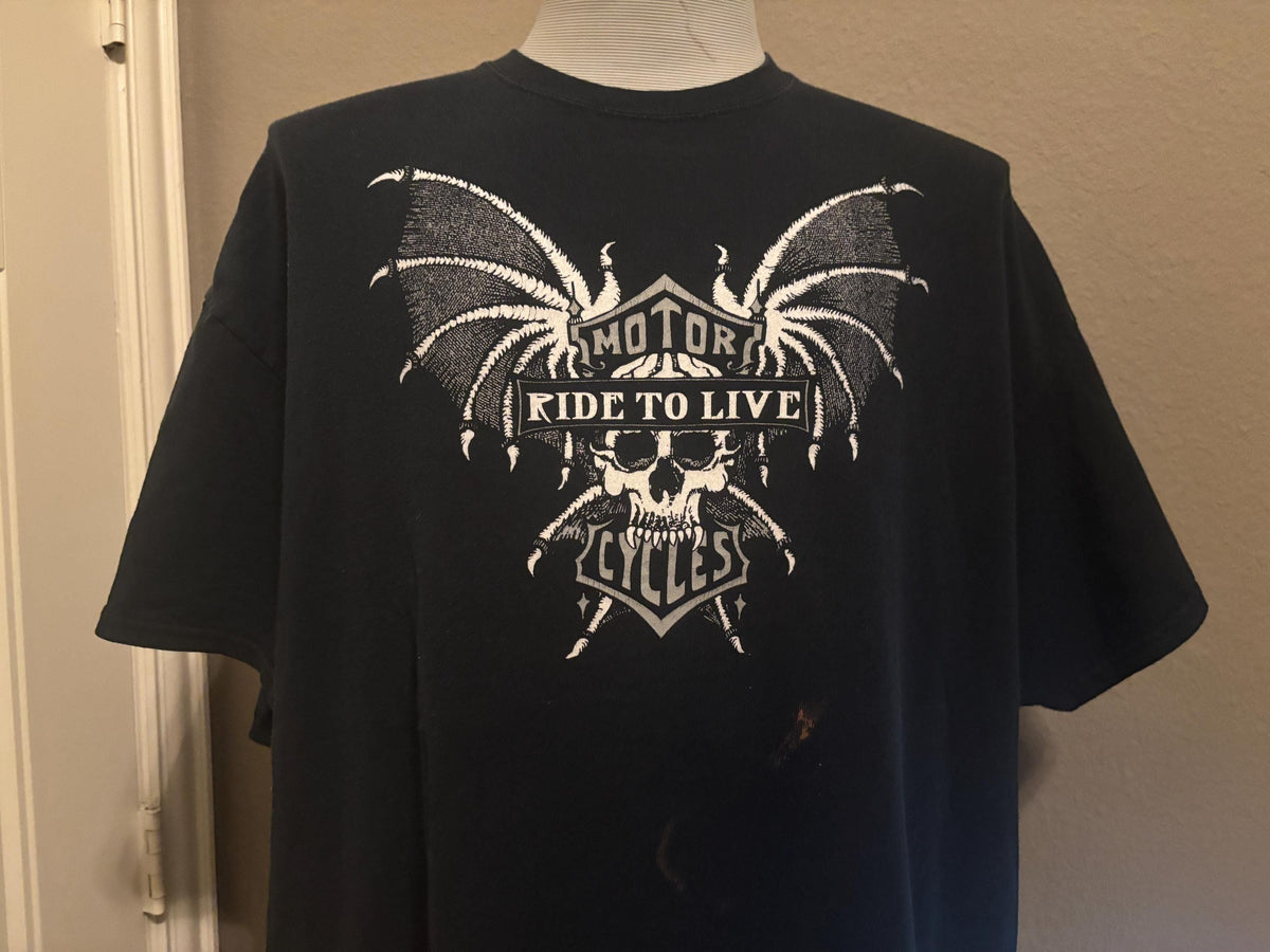 Vintage 90s Hideaway Leather CO Dundalk Maryland Skull Tshirt XL Graphic Tee – Premium Graphic · Perfect For Daily Wear